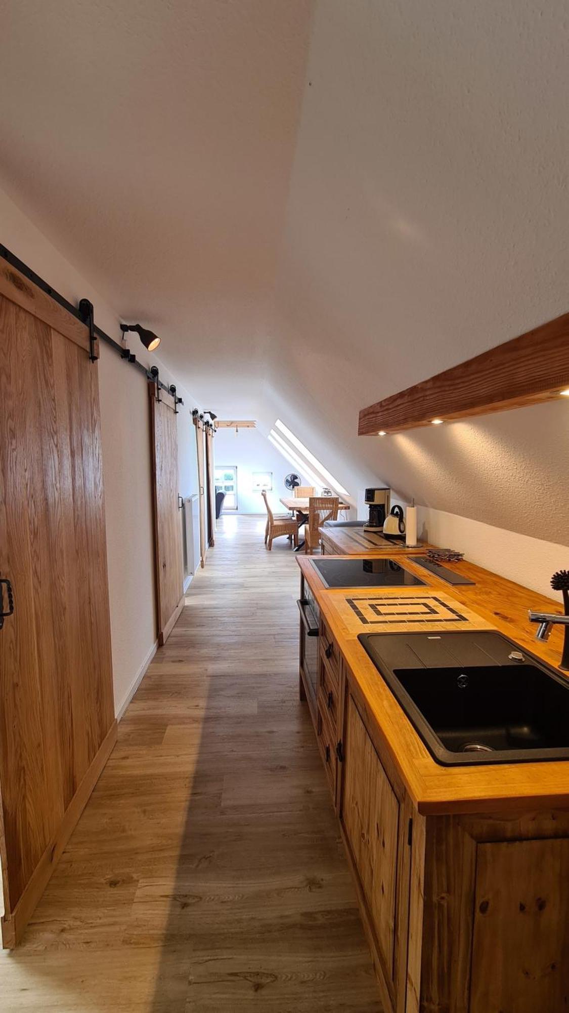 Naturhof Buschwiesen - Wohnung Lama Wilsum Esterno foto